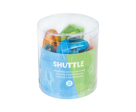 Точилка Kite Shuttle с контейнером (K17-1017), изображение 2 Точилка Kite Shuttle с контейнером (K17-1017), изображение 2