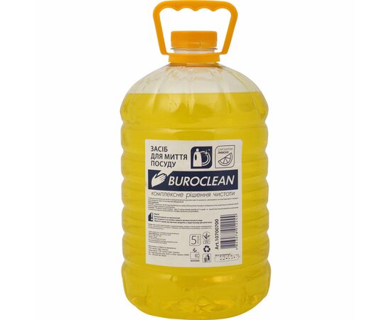 Засіб для ручного миття посуду Buroclean ECO лимон 5 л (4823078912244)