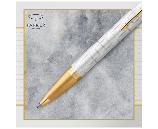 Ручка шариковая Parker IM 17 Premium Pearl GT BP (24 732), изображение 4 Ручка шариковая Parker IM 17 Premium Pearl GT BP (24 732), изображение 4