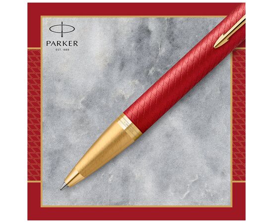 Ручка шариковая Parker IM 17 Premium Red GT BP (24 832), изображение 5 Ручка шариковая Parker IM 17 Premium Red GT BP (24 832), изображение 5
