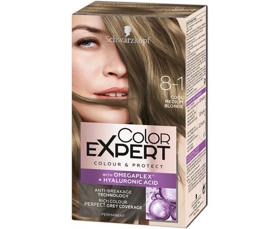 Краска для волос Color Expert 8-1 Холодный Русый 142.5 мл (4015100325638)