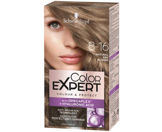 Краска для волос Color Expert 8-16 Светло-Русый Пепельный 142.5 мл (4015100446906)