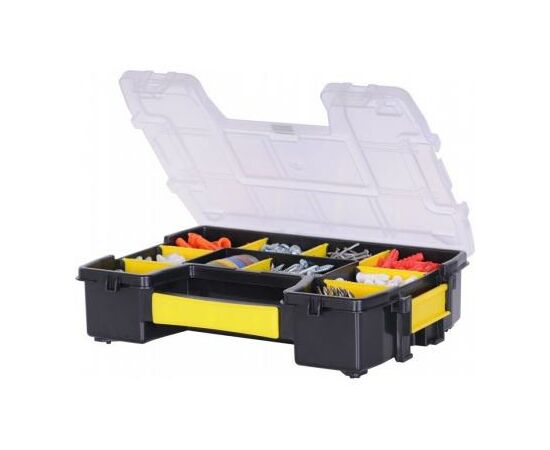 Ящик для инструментов Stanley Sort Master Light, 295x65x215мм. (STST1-70720), изображение 3 Ящик для инструментов Stanley Sort Master Light, 295x65x215мм. (STST1-70720), изображение 3