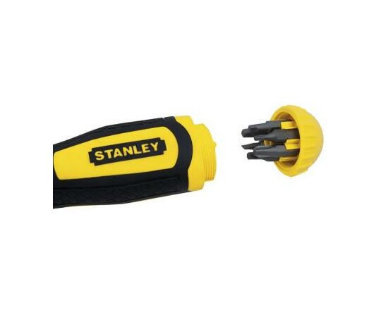 Викрутка Stanley Multibit з храповим механізмом з 20-ма вставками (STHT0-62574), зображення 3