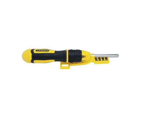 Викрутка Stanley Multibit з храповим механізмом з 20-ма вставками (STHT0-62574), зображення 4