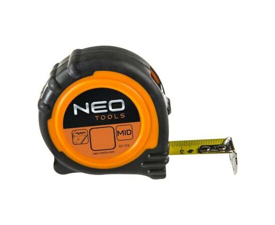 Рулетка Neo Tools стальная лента 3 м x 19 мм, магнит (67-113)