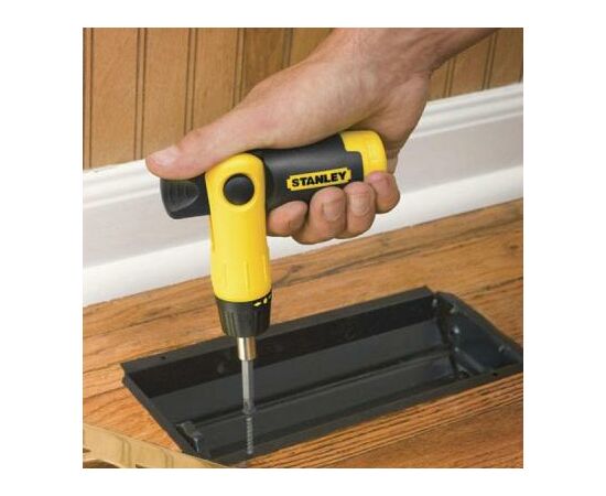 Отвертка Stanley Pistol Grip Ratchet с храповым механ., 36 вставк. (0-63-038), изображение 3