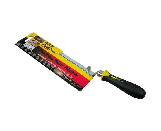Ножовка Stanley для деревини 250мм FatMax TPI13 (0-15-252), изображение 3 Ножовка Stanley для деревини 250мм FatMax TPI13 (0-15-252), изображение 3