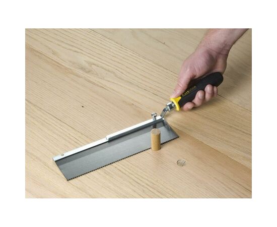 Ножовка Stanley для деревини 250мм FatMax TPI13 (0-15-252), изображение 5 Ножовка Stanley для деревини 250мм FatMax TPI13 (0-15-252), изображение 5