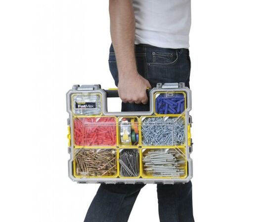 Ящик для инструментов Stanley влагостойкий 44,6 x 11,6 x 35,7 (1-97-518), изображение 7 Ящик для инструментов Stanley влагостойкий 44,6 x 11,6 x 35,7 (1-97-518), изображение 7