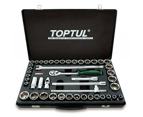 Набор инструментов Toptul 1/2" дюйм+метр. 46 ед. (GCAD4601)