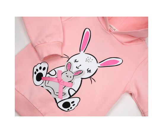 Кофта Breeze с зайчиком (16185-86G-pink), изображение 3 Кофта Breeze с зайчиком (16185-86G-pink), изображение 3