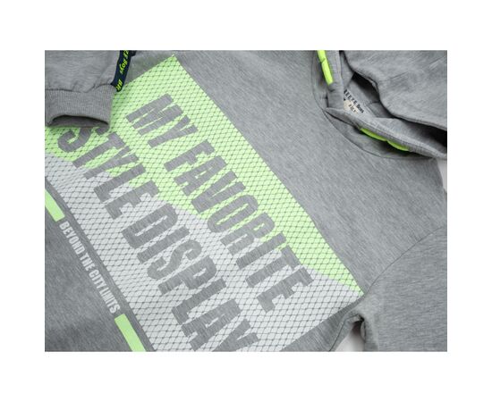 Кофта Breeze с капюшоном (16203-152B-gray), изображение 3 Кофта Breeze с капюшоном (16203-152B-gray), изображение 3