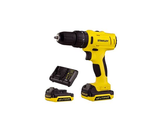 Шуруповерт Stanley SCD121S2K, изображение 2 Шуруповерт Stanley SCD121S2K, изображение 2