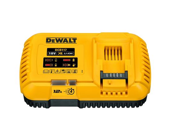 Зарядное устройство для аккумуляторов инструмента DeWALT 18 В, 54 В,12 A, 1 кг (DCB117)