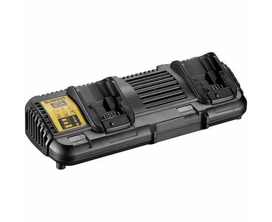 Зарядное устройство для аккумуляторов инструмента DeWALT 18 В, 54 В,4 А, 1.2 кг, 2 аккумулятора (DCB132T2), изображение 2 Зарядное устройство для аккумуляторов инструмента DeWALT 18 В, 54 В,4 А, 1.2 кг, 2 аккумулятора (DCB132T2), изображение 2