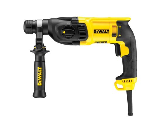 Перфоратор DeWALT SDS-Plus, 800 Вт, 2.6 Дж (D25133K), изображение 2 Перфоратор DeWALT SDS-Plus, 800 Вт, 2.6 Дж (D25133K), изображение 2