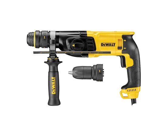 Перфоратор DeWALT SDS-Plus, 800 Вт, 2.8 Дж, (D25134K), изображение 2 Перфоратор DeWALT SDS-Plus, 800 Вт, 2.8 Дж, (D25134K), изображение 2