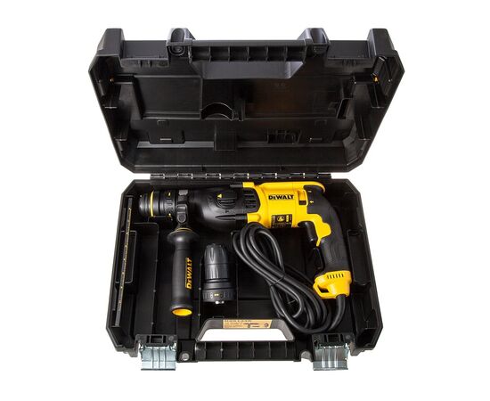 Перфоратор DeWALT SDS-Plus, 800 Вт, 2.8 Дж, (D25134K), изображение 4 Перфоратор DeWALT SDS-Plus, 800 Вт, 2.8 Дж, (D25134K), изображение 4