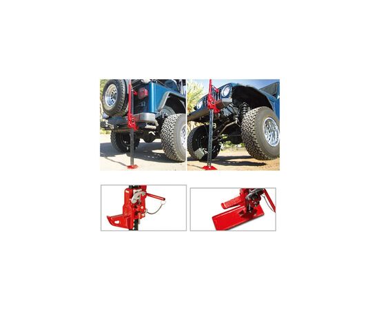 Домкрат Torin реечный механический 3т 125-660 мм (TRA8335), изображение 3 Домкрат Torin реечный механический 3т 125-660 мм (TRA8335), изображение 3