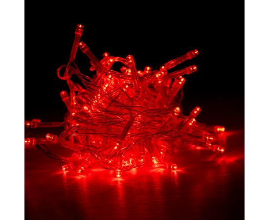 Гірлянда YES! Fun LED Christmas time 100 ламп, червона 5м. 8 режимів (801152)