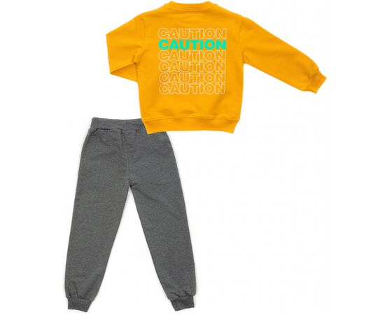 Набор детской одежды Smile "CAUTION" (6161-110B-yellow), изображение 4 Набор детской одежды Smile "CAUTION" (6161-110B-yellow), изображение 4