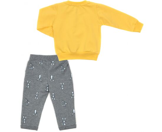 Набор детской одежды Breeze с зайчиком (16672-80G-yellow), изображение 4 Набор детской одежды Breeze с зайчиком (16672-80G-yellow), изображение 4
