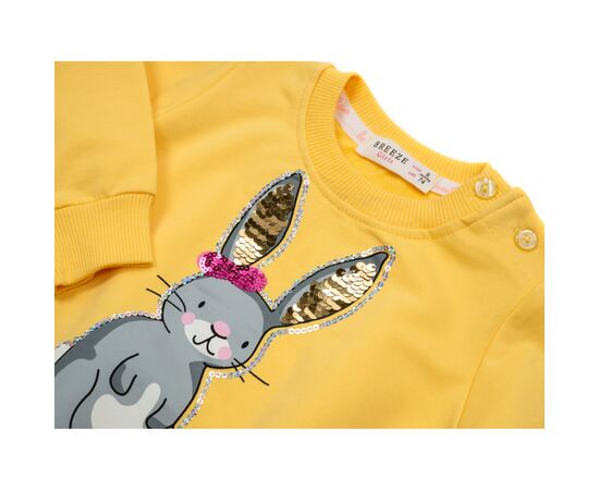 Набор детской одежды Breeze с зайчиком (16672-80G-yellow), изображение 7 Набор детской одежды Breeze с зайчиком (16672-80G-yellow), изображение 7