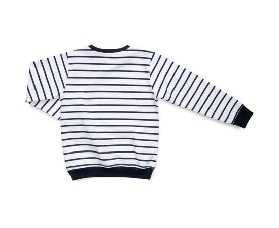 Кофта Breeze в полоску (15713-140B-blue), изображение 2 Кофта Breeze в полоску (15713-140B-blue), изображение 2