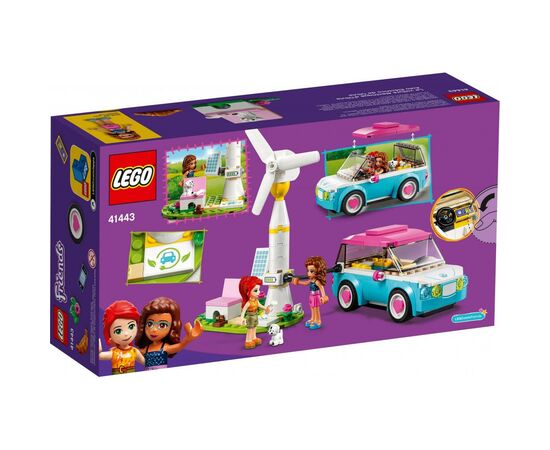Конструктор LEGO Friends Електромобіль Олівії 183 деталі (41443), зображення 8 Конструктор LEGO Friends Електромобіль Олівії 183 деталі (41443), зображення 8