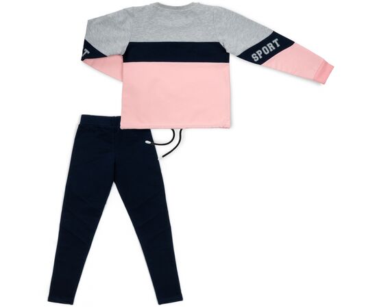 Спортивний костюм Breeze "SPORT" (16074-152G-pink), зображення 4 Спортивний костюм Breeze "SPORT" (16074-152G-pink), зображення 4