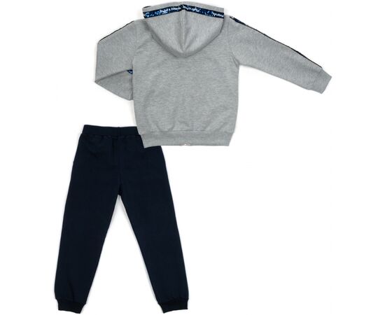 Спортивний костюм Breeze на блискавки з паєтками (11945-116G-gray), зображення 4 Спортивний костюм Breeze на блискавки з паєтками (11945-116G-gray), зображення 4