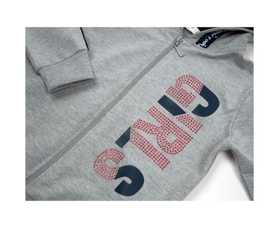 Спортивний костюм Breeze на блискавки з паєтками (11945-116G-gray), зображення 7 Спортивний костюм Breeze на блискавки з паєтками (11945-116G-gray), зображення 7