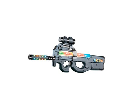 Іграшкова зброя ZIPP Toys Автомат світлозвуковою FN P90, чорний (816B)