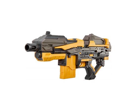 Игрушечное оружие ZIPP Toys Бластер + 10 патронов, жёлтый (FJ1055), изображение 4 Игрушечное оружие ZIPP Toys Бластер + 10 патронов, жёлтый (FJ1055), изображение 4
