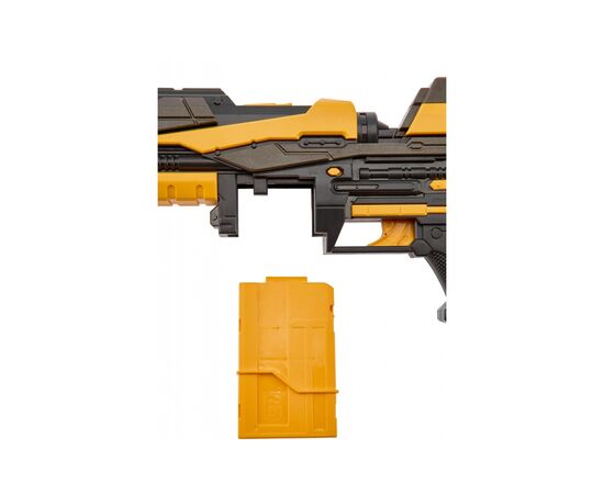 Игрушечное оружие ZIPP Toys Бластер + 10 патронов, жёлтый (FJ1055), изображение 5 Игрушечное оружие ZIPP Toys Бластер + 10 патронов, жёлтый (FJ1055), изображение 5