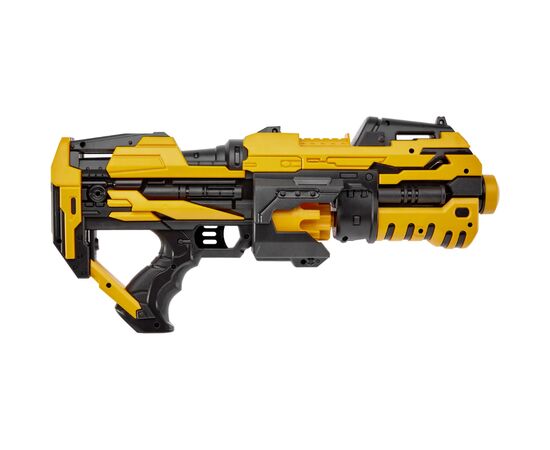Игрушечное оружие ZIPP Toys Бластер + 14 патронов, жёлтый (FJ1056), изображение 2 Игрушечное оружие ZIPP Toys Бластер + 14 патронов, жёлтый (FJ1056), изображение 2