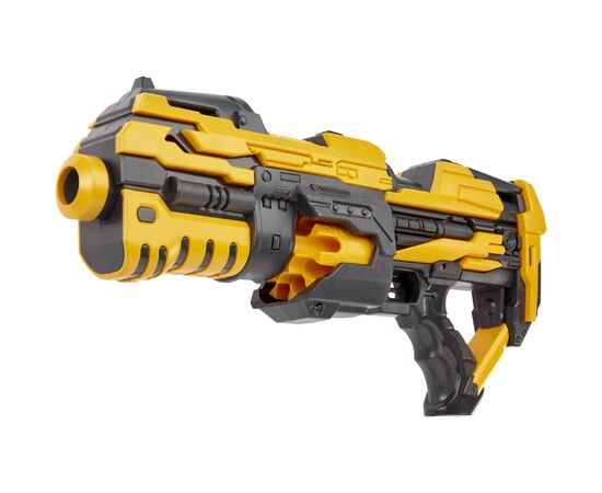 Игрушечное оружие ZIPP Toys Бластер + 14 патронов, жёлтый (FJ1056), изображение 3 Игрушечное оружие ZIPP Toys Бластер + 14 патронов, жёлтый (FJ1056), изображение 3
