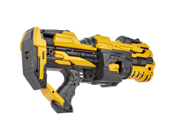 Игрушечное оружие ZIPP Toys Бластер + 14 патронов, жёлтый (FJ1056), изображение 4 Игрушечное оружие ZIPP Toys Бластер + 14 патронов, жёлтый (FJ1056), изображение 4