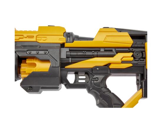 Игрушечное оружие ZIPP Toys Бластер + 14 патронов, жёлтый (FJ1056), изображение 5 Игрушечное оружие ZIPP Toys Бластер + 14 патронов, жёлтый (FJ1056), изображение 5