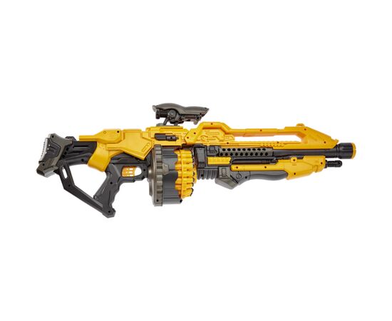 Игрушечное оружие ZIPP Toys Бластер + 20 патронов, жёлтый (FJ1057), изображение 2 Игрушечное оружие ZIPP Toys Бластер + 20 патронов, жёлтый (FJ1057), изображение 2