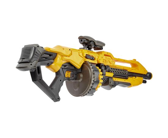 Игрушечное оружие ZIPP Toys Бластер + 20 патронов, жёлтый (FJ1057), изображение 4 Игрушечное оружие ZIPP Toys Бластер + 20 патронов, жёлтый (FJ1057), изображение 4
