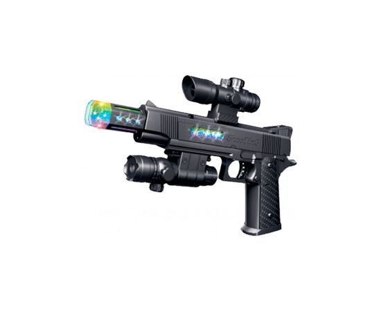 Іграшкова зброя ZIPP Toys Пістолет світлозвуковою Colt 1911 чорний (828B)