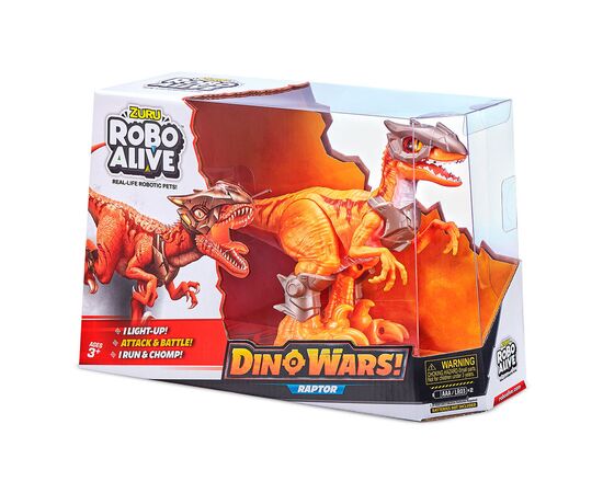 Интерактивная игрушка Pets & Robo Alive Боевой Велоцираптор (7133), изображение 5 Интерактивная игрушка Pets & Robo Alive Боевой Велоцираптор (7133), изображение 5