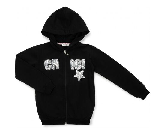 Спортивный костюм Breeze с пайетками (13097-164G-black), изображение 2 Спортивный костюм Breeze с пайетками (13097-164G-black), изображение 2