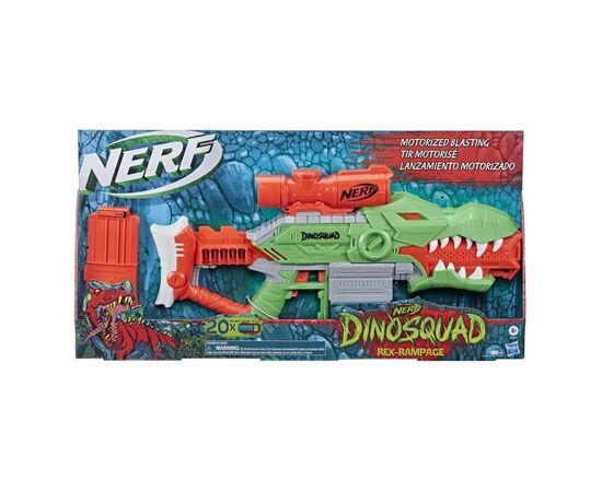 Игрушечное оружие Hasbro Nerf Рекс Рэмпейдж (F0807), изображение 2 Игрушечное оружие Hasbro Nerf Рекс Рэмпейдж (F0807), изображение 2
