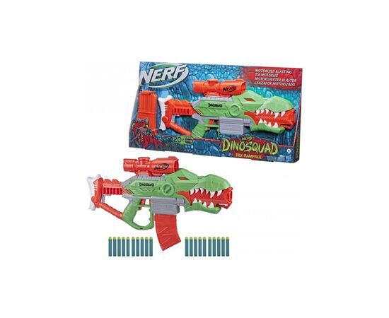 Игрушечное оружие Hasbro Nerf Рекс Рэмпейдж (F0807), изображение 6 Игрушечное оружие Hasbro Nerf Рекс Рэмпейдж (F0807), изображение 6