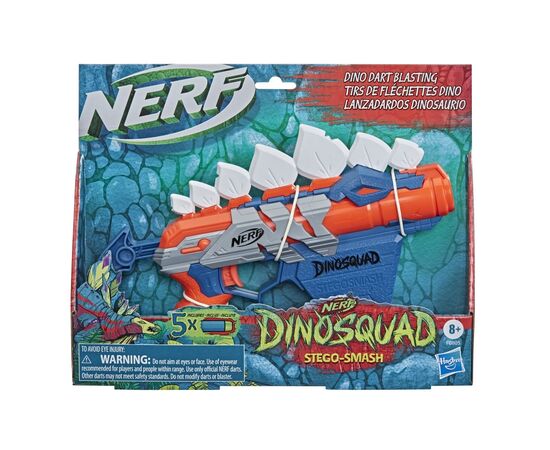 Игрушечное оружие Hasbro Nerf Стегосмеш (F0805), изображение 2 Игрушечное оружие Hasbro Nerf Стегосмеш (F0805), изображение 2
