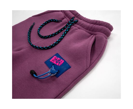 Штани дитячі Cloise спортивні на флісі (CL0154012-116G-purple), зображення 3 Штани дитячі Cloise спортивні на флісі (CL0154012-116G-purple), зображення 3