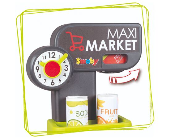 Игровой набор Smoby Интерактивный супермаркет Макси со звуковыми и световыми эфф (350229), изображение 6